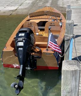 View from stern /  interior 