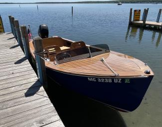 View of the bow deck 