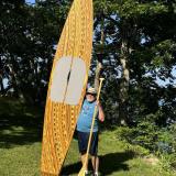 Geoff Meissner with Kahalo Stand Up Paddleboard 14 feet