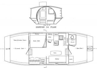 Sampan 36 Plan