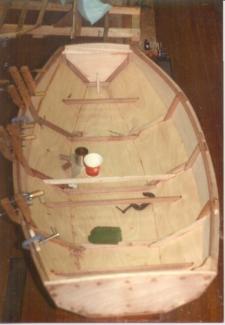Hull under construction